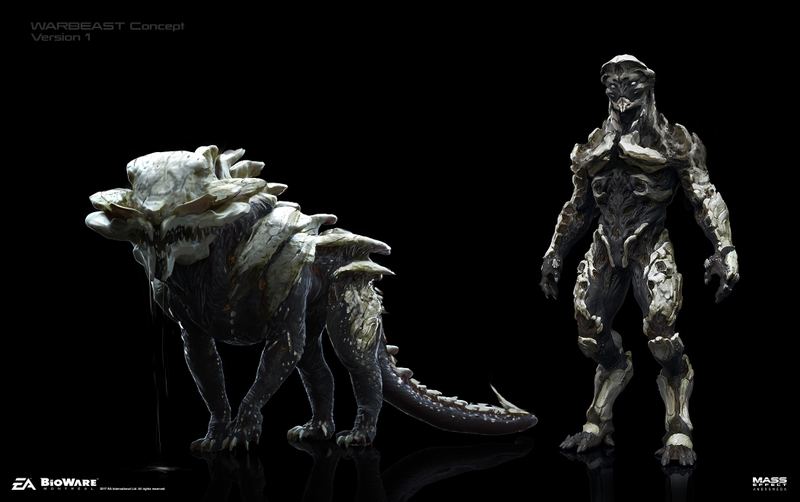 Illustration for article titled Some Aliens From Mass Effect: AndromedaÂ